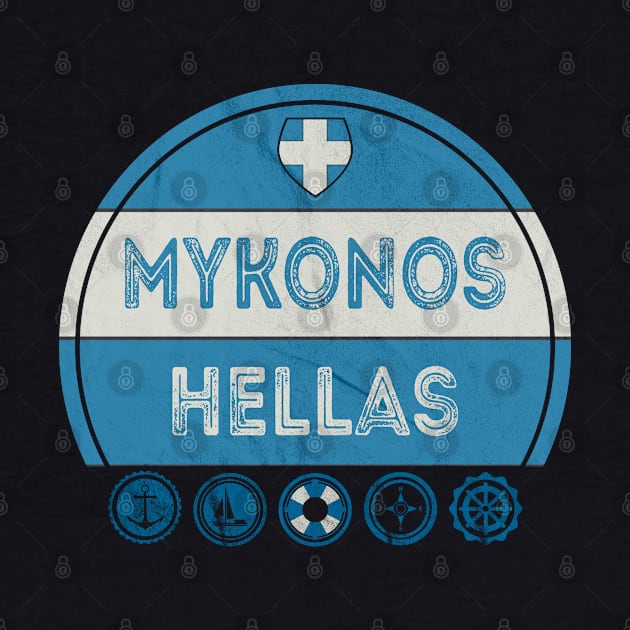 Mykonos Hellas Greece Souvenir by RegioMerch